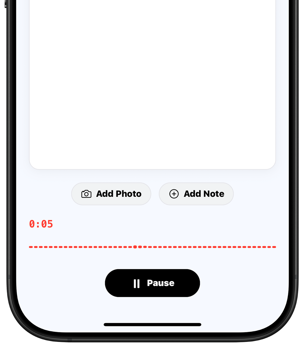 Capture - Live Recording Interface